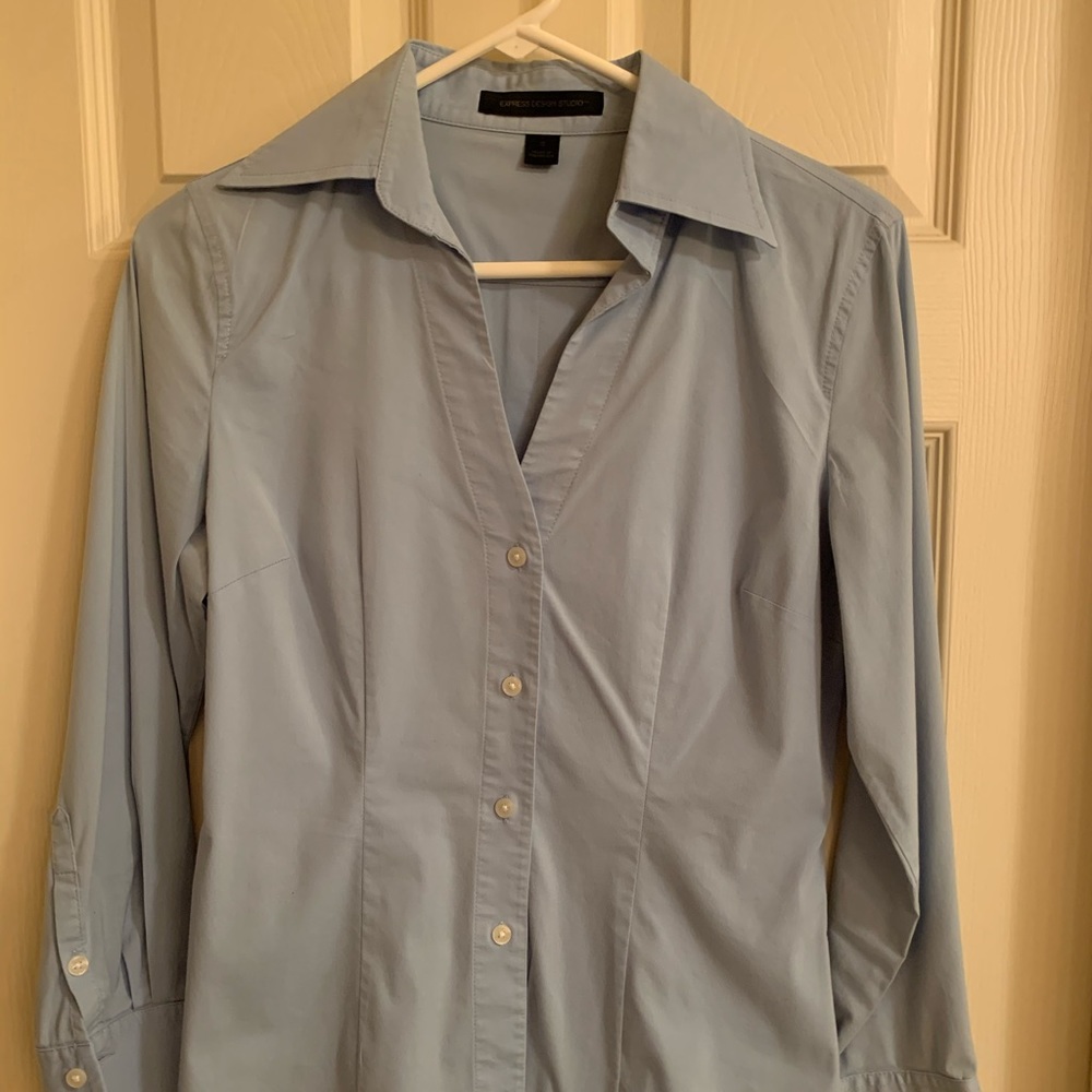 Express Studio Professional Button Down